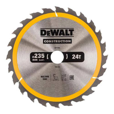 Диск пилковий DeWALT СONSTRUCTION DT1954 www.bd.in.ua Безпечний Дім