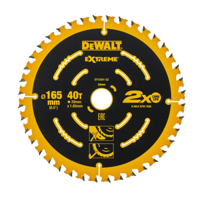 Диск пилковий DeWALT EXTREME DT10301 www.bd.in.ua Безпечний Дім