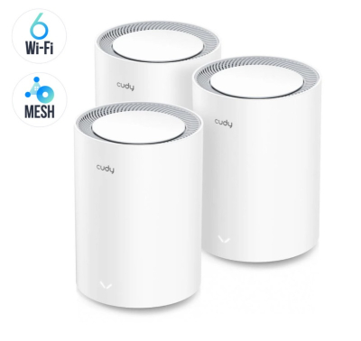 WI-FI система Cudy M1800 WI-FI 6 Mesh (3-Pack) www.bd.in.ua Безпечний Дім