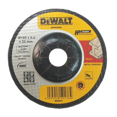Круг шліфувальний DeWALT HIGH PERFORMANCE DW4543 www.bd.in.ua Безпечний Дім