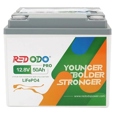 Акумулятор Redodo 12.8V 50Ah LiFePO4 www.bd.in.ua Безпечний Дім