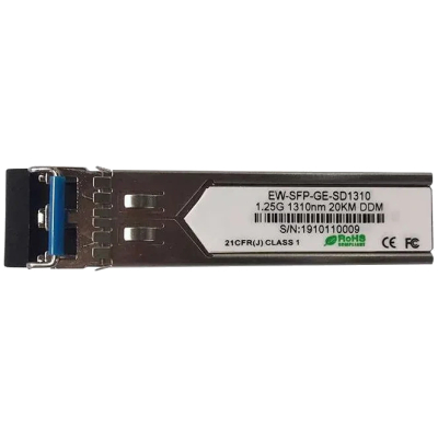 Модуль SFP Ewind EW-SFP-GE-SD1310 155M, Single-mode Dual Fiber, 1310nm, 20km, LC connector www.bd.in.ua Безпечний Дім