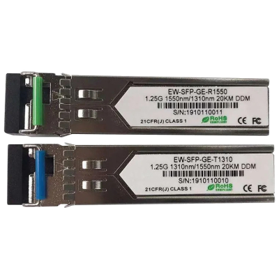 Модуль SFP Ewind EW-SFP-GE-T1310 / EW-SFP-GE-R1550 1.25G www.bd.in.ua Безпечний Дім