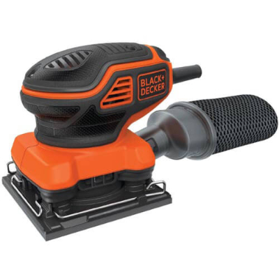 Шліфмашина вібраційна BLACK+DECKER KA450 www.bd.in.ua Безпечний Дім