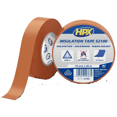 Ізолююча стрічка HPX IU1920  19мм х 20м www.bd.in.ua Безпечний Дім