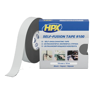 Ізолююча стрічка HPX SF1910 Self-Fusion 19мм х 10м www.bd.in.ua Безпечний Дім