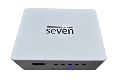 Джерело безперебійного живлення SEVEN Systems UPS-7960 white 60W LiFePO4 www.bd.in.ua Безпечний Дім