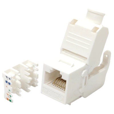 Модуль зєднувальний L&W KeyStone RJ45 UTP Slim www.bd.in.ua Безпечний Дім