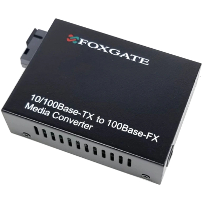 Медіаконвертер FoxGate EC-B-0,1-1SM-1310nm-20-LFP www.bd.in.ua Безпечний Дім