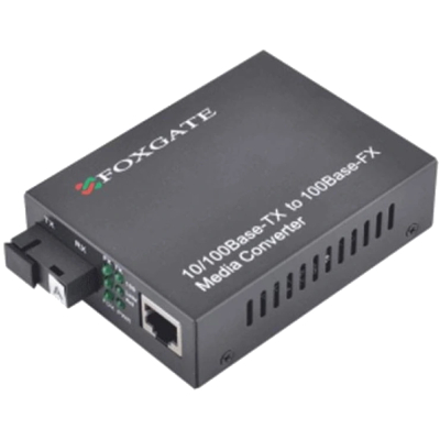Медіаконвертер FoxGate EC-B-0,1-1SM-1550nm-20-LFP www.bd.in.ua Безпечний Дім