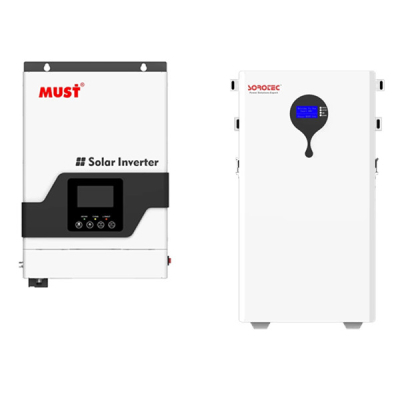 Комплект резервного живлення MUST PV18-3524 VPM ll Wi-Fi c АКБ LiFePO4 25.6V/200Ah 5120Wh www.bd.in.ua Безпечний Дім
