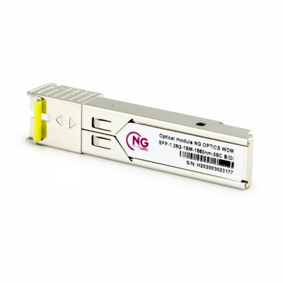 Модуль SFP NG Optics WDM SFP-1.25G-1SM-1550nm-3SC www.bd.in.ua Безпечний Дім