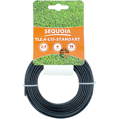 Косильна жилка SEQUOIA TL2.4-L15-Standart www.bd.in.ua Безпечний Дім