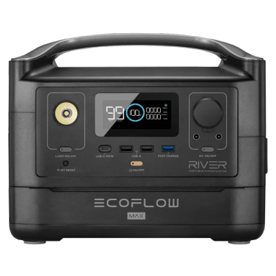 Портативне джерело живлення Ecoflow RIVER Max www.bd.in.ua Безпечний Дім
