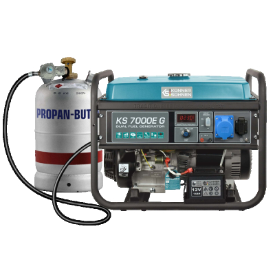 Інверторний бензиновий генератор Konner&Sohnen KS 7000E G www.bd.in.ua Безпечний Дім