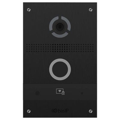 Виклична ІР панель Bas-IP AV-08FB black www.bd.in.ua Безпечний Дім