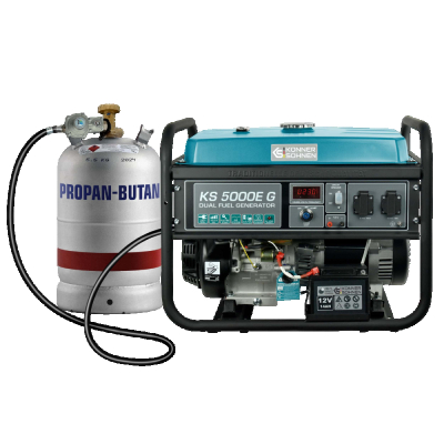 Бензиновий генератор Konner&Sohnen KS 5000E G www.bd.in.ua Безпечний Дім