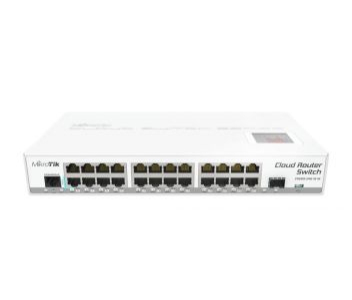 POE комутатор MikroTik CRS125-24G-1S-IN www.bd.in.ua Безпечний Дім