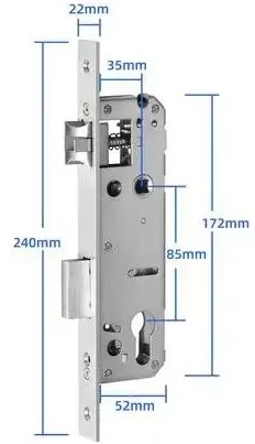 Замок Seven Lock 3585 www.bd.in.ua Безпечний Дім