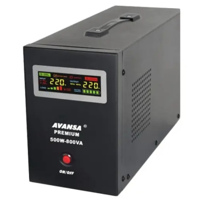 Джерело безперебійного живлення AVANSA 800VA (500W) www.bd.in.ua Безпечний Дім