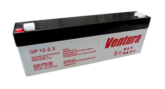 Акумулятор Ventura GP 12-2.3 www.bd.in.ua Безпечний Дім