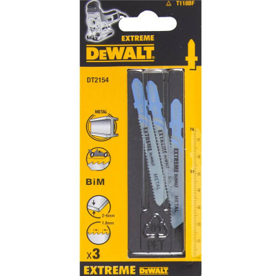 Полотно пильне для металу DeWALT DT2154 www.bd.in.ua Безпечний Дім