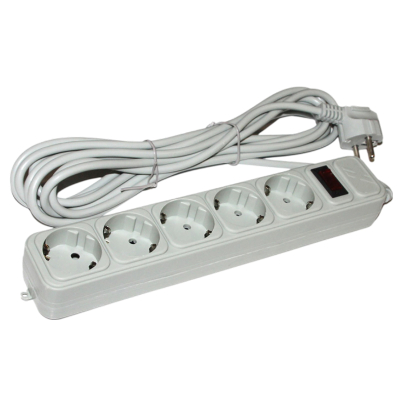 Мережевий фільтр Maxxter 3 м., 5 розеток (SPM5-G-10G) www.bd.in.ua Безпечний Дім