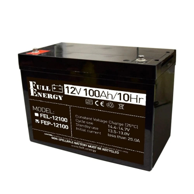Акумулятор Full Energy FEP-12100 www.bd.in.ua Безпечний Дім
