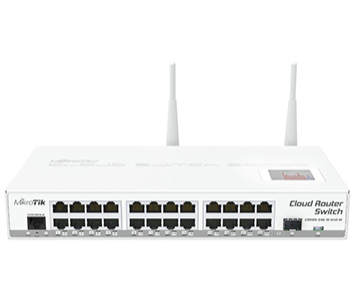 POE комутатор MikroTik CRS125-24G-1S-2HnD-IN www.bd.in.ua Безпечний Дім
