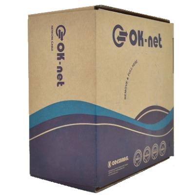 Кабель вита пара OK-net КПП-ВП (100) cat 5e www.bd.in.ua Безпечний Дім