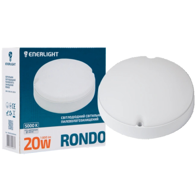LED лампа ENERLIGHT RONDO 20Вт www.bd.in.ua Безпечний Дім