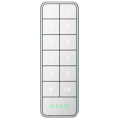 Клавіатура Ajax Superior Keypad Outdoor Fibra white www.bd.in.ua Безпечний Дім