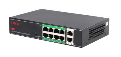 POE комутатор ONV H1108PSD www.bd.in.ua Безпечний Дім