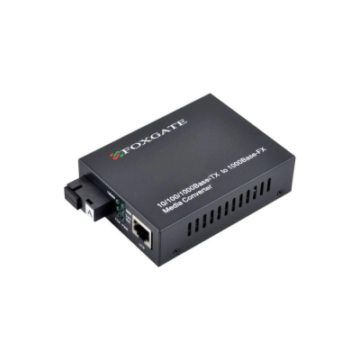 Медіаконвертер FoxGate EC-Q-1G-1SM-1310nm-20 www.bd.in.ua Безпечний Дім