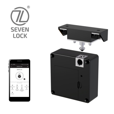 Замок Seven Lock SL-7733B Bluetooth white (SL7733Bw) www.bd.in.ua Безпечний Дім