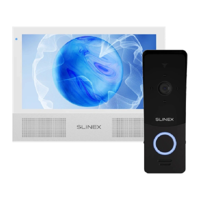 Комплект домофону Slinex Sonik 7 AI white + ML-20HD Black www.bd.in.ua Безпечний Дім