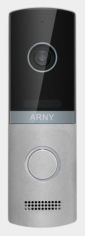 Виклична ІР панель Arny AVP-NG230 Silver HD Комплект Буз, козирок + кронштейн www.bd.in.ua Безпечний Дім