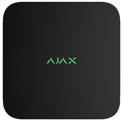 IP відеореєстратор Ajax NVR DC (16ch) black www.bd.in.ua Безпечний Дім