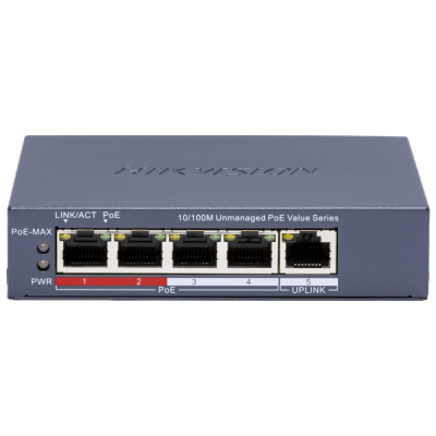 POE комутатор Hikvision DS-3E0105P-E/M(C) POE www.bd.in.ua Безпечний Дім
