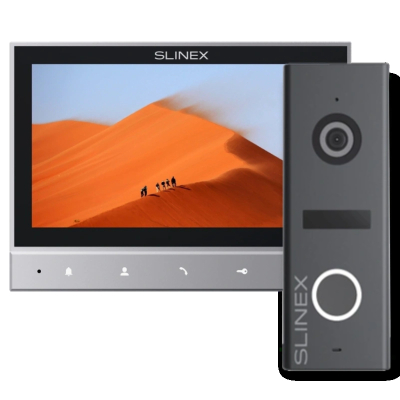 Комплект домофону Slinex SK-07N Cloud grey + ML-17HD graphite www.bd.in.ua Безпечний Дім