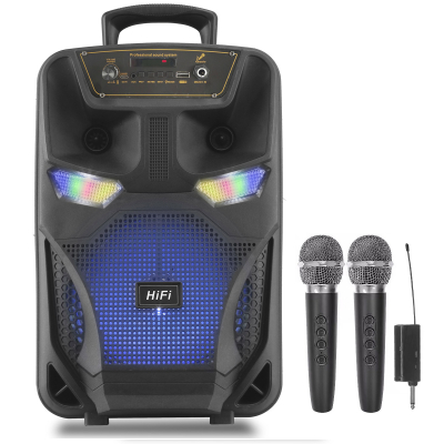 Автономна акустична система BIG AUTOBOT usb/mp3/fm/bt + 2 од радіо мікрофона www.bd.in.ua Безпечний Дім