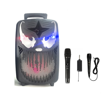 Автономна акустична система BIG HALLOWEEN usb/mp3/fm/bt + Шнуровий та радіо мікрофон www.bd.in.ua Безпечний Дім