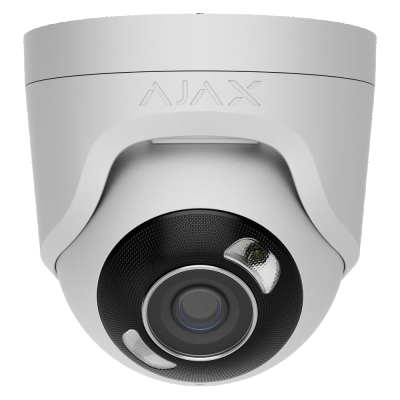 Ip відеокамера Ajax TurretCam HL (8 Mp/4 mm) white www.bd.in.ua Безпечний Дім