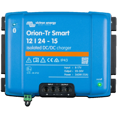 Конвертер Victron Energy Orion-Tr Smart 12/24-15A (360W) www.bd.in.ua Безпечний Дім