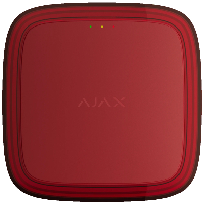 Пожежний сповіщувач Ajax EN54 FireProtect (VAD) red пожежний світловий www.bd.in.ua Безпечний Дім