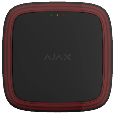 Пожежний сповіщувач Ajax EN54 FireProtect (VAD) black світловий www.bd.in.ua Безпечний Дім