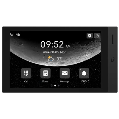 IP домофон Dnake H616 BLACK 8 Android 10 www.bd.in.ua Безпечний Дім