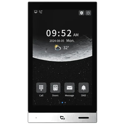 IP домофон Dnake H616 White 8 Android 10 www.bd.in.ua Безпечний Дім