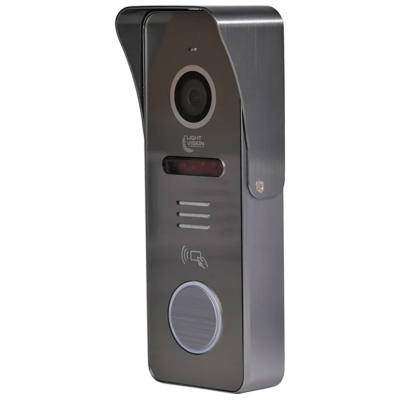 Виклична панель LightVision RIO FHD(RF) GREY www.bd.in.ua Безпечний Дім