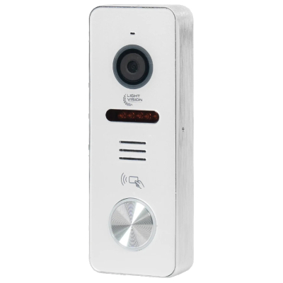 Виклична панель LightVision RIO FHD(RF) WHITE www.bd.in.ua Безпечний Дім